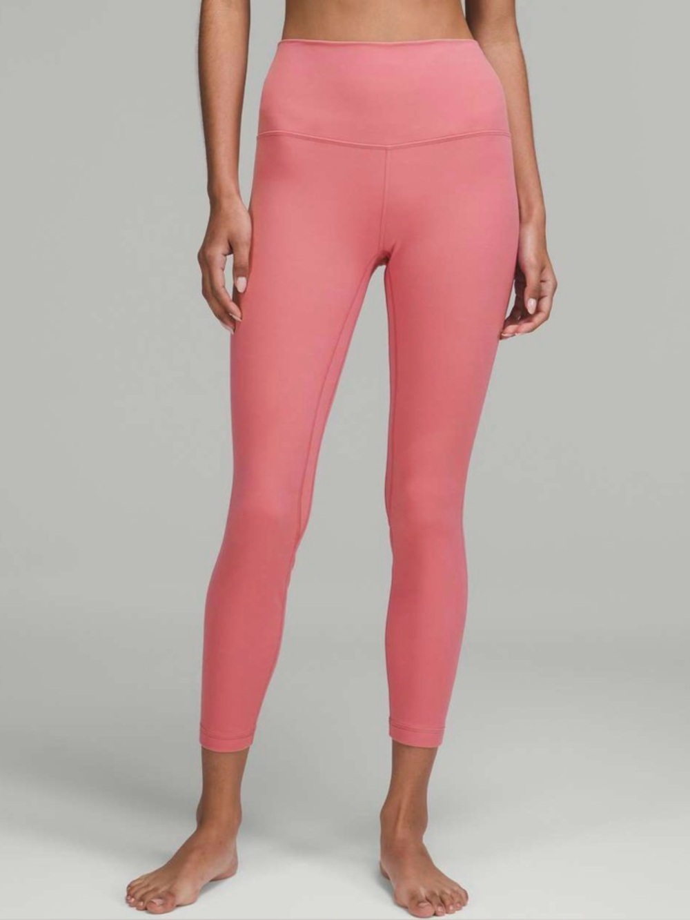 Lululemon Align High-Rise Pant 25" Pink Blossom size 8